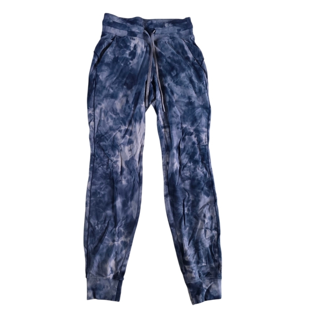 lululemon athletica Ready To Rulu Jogger Diamond Dye Lunar Rock Navy Size 2 W